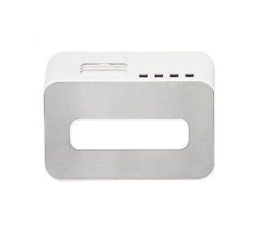 Choiix Mini Laptop Cooler + USB Hub - Wit