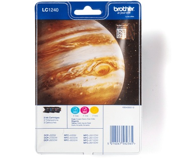 Brother Inktcartridge pakket: Cyaan / Magenta / Geel