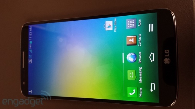 Afbeelding LG Optimus G2 (bron: Engadget)