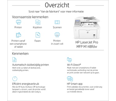 HP LaserJet Pro MFP M148fdw