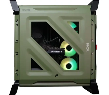 Alternate TS Pro R7 7800D3D 5070 Warthog Green LE
