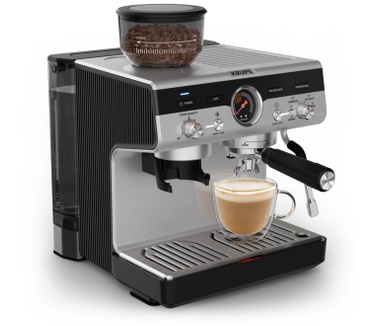 Krups Pistonmachine met ingebouwde molen XP804T10