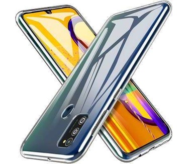 qMust Samsung Galaxy M21 Flexibel Hoesje Transparant