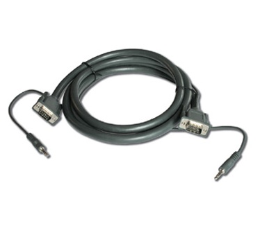 Kramer Electronics 15-pin HD + 3.5mm Audio Cable