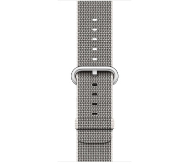 Apple Watch Series 2 (Nylon bandje, 38mm) Zilver (Grijs)