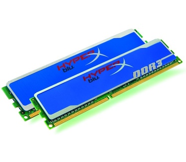 Kingston HyperX 8GB 1600MHz DDR3  CL9 DIMM (Kit of 2x4GB) XMP HyperX Blu