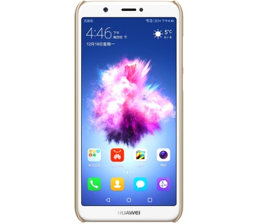 Nillkin Frosted Shield Hard Case voor Huawei P Smart - Goud  Goud