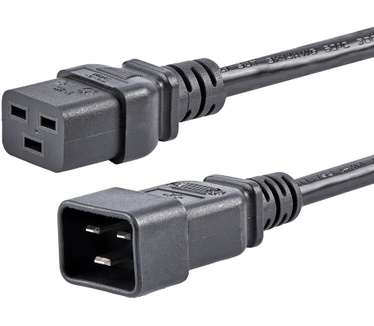 Startech.com Computervoedingskabel C19 naar C20, 2,5 mm Zwart
