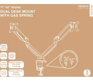 Deltaco ARM-0351