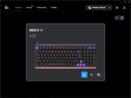 Logitech G512X G Hub-software