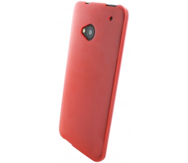 Mobiparts Mobiparts Slim Case HTC One Frosted Red