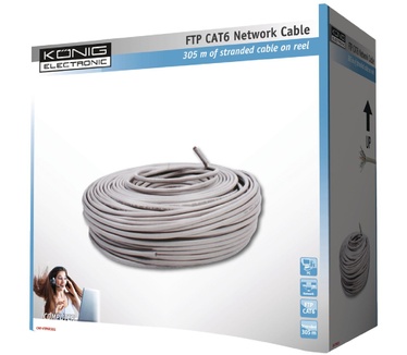 König FTP Cat6 flexibele netwerkkabel