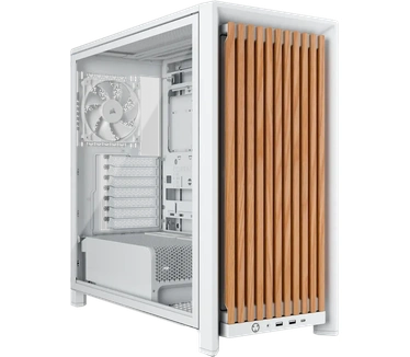Corsair FRAME 4000D RS Wood Mid-Tower, White/Oak