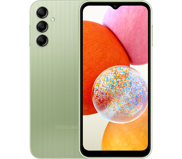 Samsung Galaxy A14, 4GB ram, 64GB opslag Groen