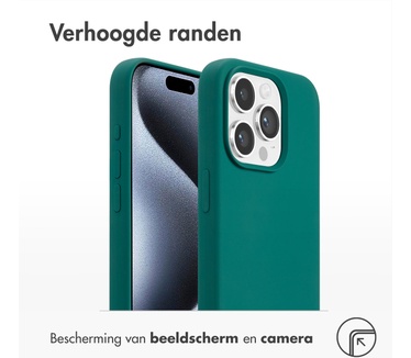 Accezz Liquid Silicone Backcover met MagSafe