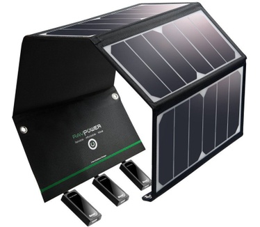 RAVPower 24W Solar charger (Triple USB)