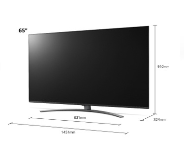 LG Nanocell 65NANO816NA Zwart (buitenlands model)