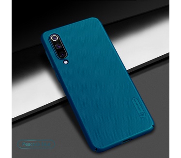 Nillkin Frosted Shield Hard Case voor Xiaomi Mi 9 SE - Blauw  Blauw