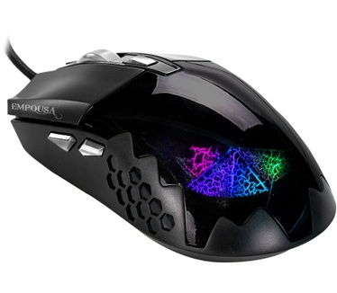 Inca Gaming Maus IMG-355GX 7200 DPI, RGB, 6 Tasten, USB, SW retail