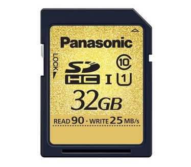 Panasonic 32GB SDHC UHS class 1