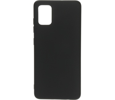 Mobiparts Silicone Cover Samsung Galaxy A51 (2020) Black
