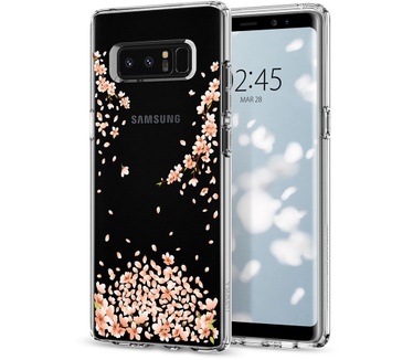 Spigen Samsung Galaxy Note 8 Hoesje Liquid Crystal Blossom  Transparant