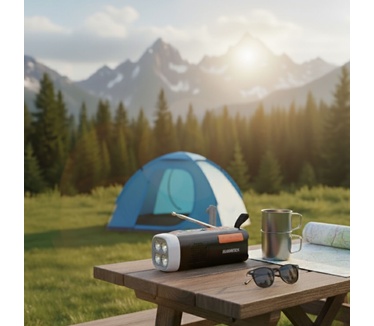 Marmitek RESQ 200 - Noodradio opwindbaar