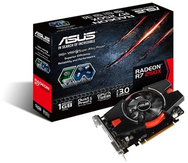 Asus Radeon R7 250X 1GB