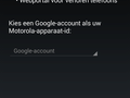 Moto G interface