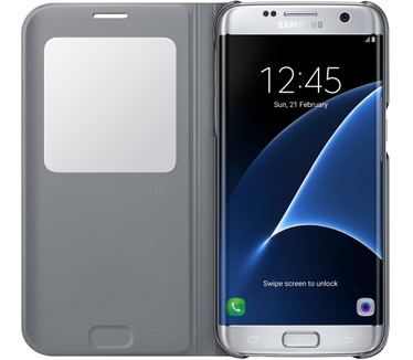 Samsung Galaxy S7 edge S-View Cover (Galaxy S7 edge) Zilver