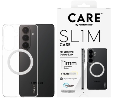 PanzerGlass CARE™ by PanzerGlass® SL1M Case Transparent w. Qi Samsung Galaxy S26+