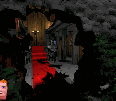 Voxelstein 3D - gat in muur