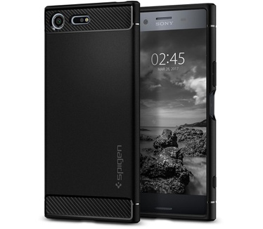 Spigen Sony Xperia XZ Premium Hoesje Rugged Armor Zwart