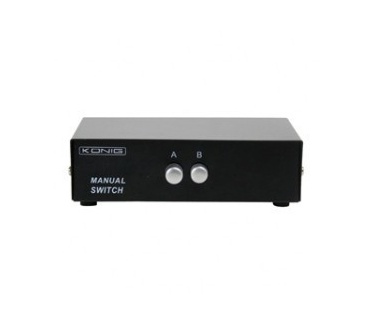 König VGA-schakelaar 2 poorten (CMP-SWITCH51)