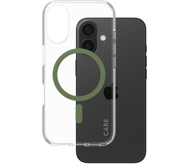 PanzerGlass CARE by PG Green MagSafe iPhone16 6.1
