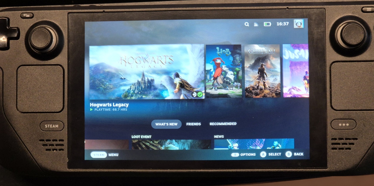 Valve Steam Deck LCD, met upgrade 1TB opslag aangeboden - Vraag
