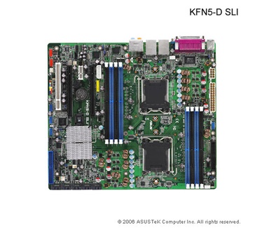 Asus KFN5-D SLI, nForce Pro 3600 (SSI, PCI-e, Sound, LAN, SATA II, Raid)