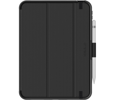 Otterbox OtterBox Symmetry Folio-hoes voor iPad 10th gen, schokbestendig, valbestendig, dunne beschermende folio-hoes, getest volgens militaire standaard, Zwart, Geen retailverpakking