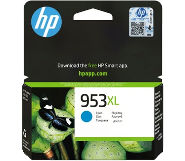 HP 953XL High Yield Cyan Original Ink Cartridge