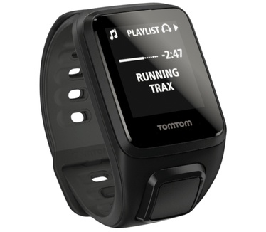TomTom Runner 2 Cardio + Music Small Zwart (Zwart)