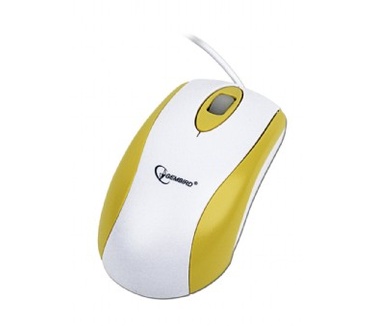Gembird Optische Muis USB (MUSOPTI4-USB-YELLOW)