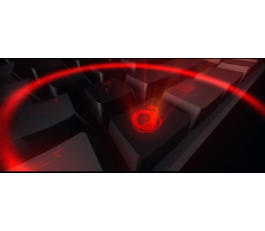 Ozone Strike Battle Cherry MX Brown (Qwerty UK)