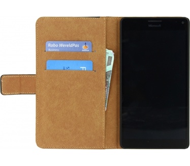 Mobilize Classic Wallet Book Case Microsoft Lumia 950 XL - Zwart