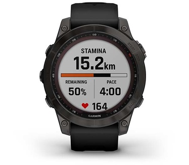 Garmin fēnix 7 Sapphire Solar Zwart (Zwart)