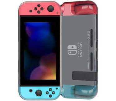 qMust Nintendo Switch TPU hoesje - Transparant