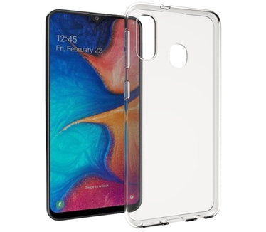 Accezz Clear Backcover Samsung Galaxy A20e - Transparant