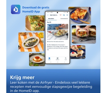 Philips Novaplus Philips Airfryer 5000-serie met stoom 7,2 l