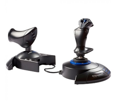 Thrustmaster T.Flight Hotas 4 Ace Combat 7 Edition Blauw, Zwart