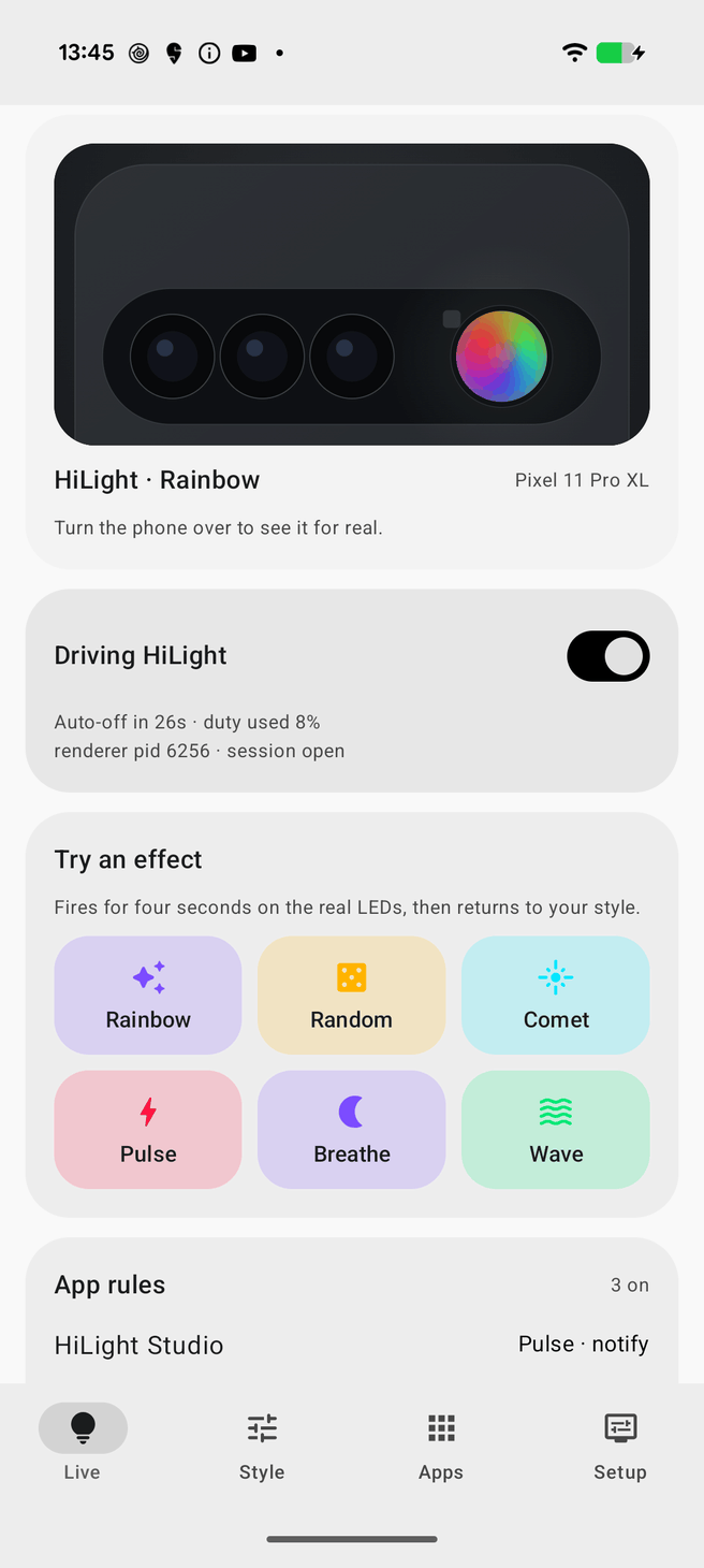 HiLight app