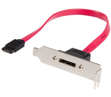 Startech.com 1ft LP SATA - eSATA Plate Adapter